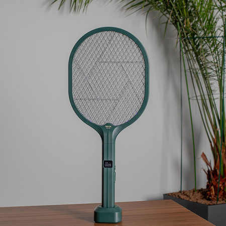 Elektrický insekticidní lapač 2v1 Paletová stojací lampa 6xSMD LED s displejem IKV-957 VAYOX