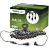 Venkovní řetěz 15m, 15x E27 MALUS LUMILED