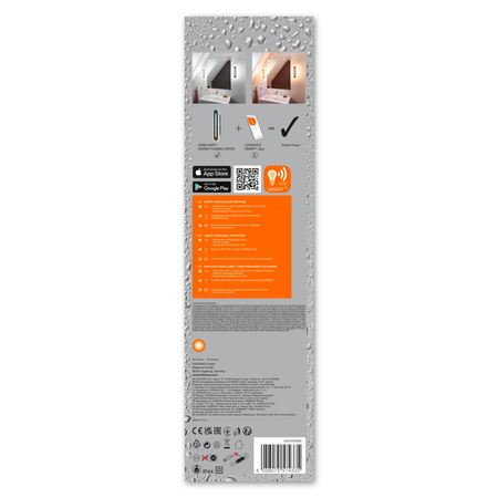 LED koupelnové zrcadlové svítidlo ORBIS Vana 27W 1200lm Teplá bílá-Studená bílá 30cm SMART+ WiFi LEDVANCE