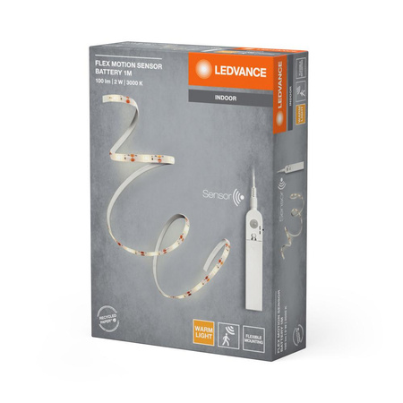 LED pásek 2W 3000K teplá baterie 1M bateriové pásky Ledvance