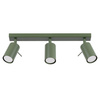 Bodové reflektorové stropní svítidlo Tuba 3x GU10 Olive Ring Bittersweet Shimmer SL.1502 Sollux
