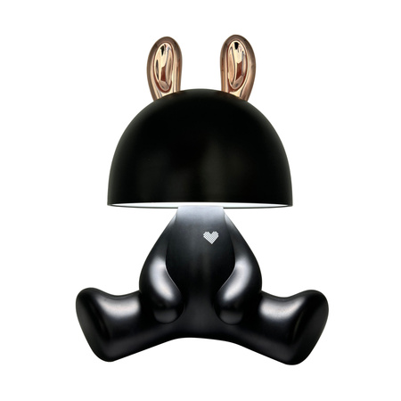 Dekorativní LED lampa 2,5W 59lm 4000K neutrální černá zlatá stmívatelná Fancy Sanico Goldlux