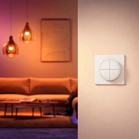 Dálkové ovládání nástěnného stmívače Philips Hue Tap Dial Switch Bluetooth Zigbee