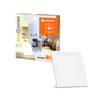 LED panel 20W 1200lm CCT Ra ≥ 95 Stmívatelné 30x30cm Čtvercový SUN@HOME LEDVANCE