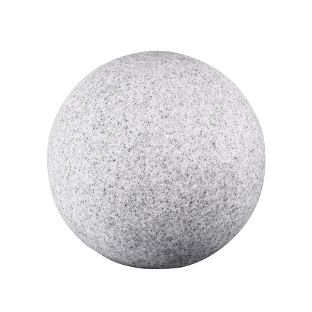 STONO STONE BALL E27 IP65 39cm Grey KANLUX Venkovní kladívková zahradní lampa