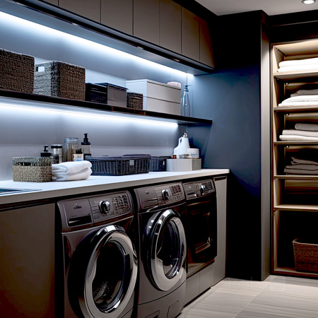 LED pásek 5W 500lm 6500K Cold 1600LED 12V 5m CRI90 Tramo Premium Kobi