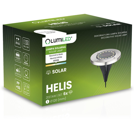 6x Žárovka LED A60, E27 10W = 75W 1055lm 3000K Teplá bílá 260° LUMILED