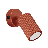 Nástěnné svítidlo Reflektor Tuba Spot GU10 Ochre Red Carbon Deep Space SL.1636 Sollux