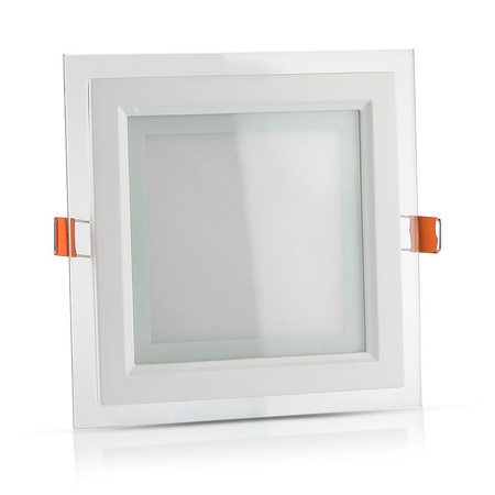 Zapuštěný LED panel 12W 4000K Čtvercový FLICKER FREE VT-1202G V-TAC