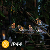 Solární zahradní řetěz Girland Light Birds On Clip 3,2 m IP44 Warm