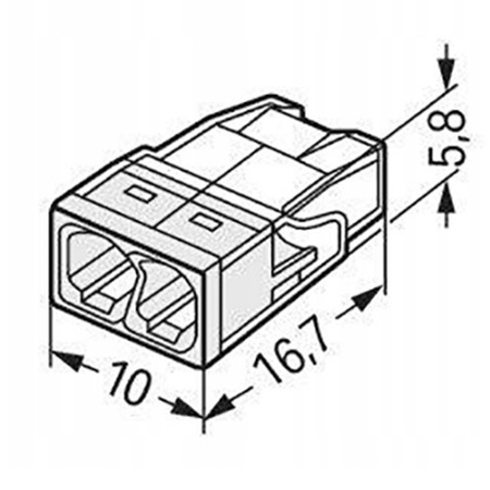 Rychlospojky Instalační sada konektorů Sada 100 kusů - 20x 2X2. 30x 3X2. 30x 4X2. 20x 5X2 + kufr s organizérem