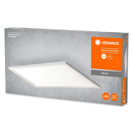 Přisazený LED panel 22W 1600lm 4000K neutrální bílá 30x60cm Obdélníkový PLANON Plus Ledvance