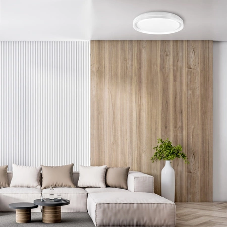 Stropní svítidlo LED Plafond 72W 8000lm CCT 120° bílá IP44 Pilotní stmívatelné Eliza Sanico Goldlux