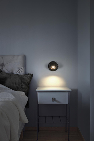 LED stropní nástěnné svítidlo pro povrchovou montáž 5,5 W 210lm CCT Dekorativní černá bodová lampa Venus Ledvance