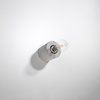 LED svítidlo SALGADO E27 Nástěnné svítidlo Concrete SOLLUX