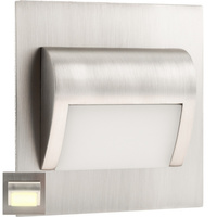 Schodové svítidlo DECORUS 9 LED 1.2W Satin ProVero Tepl