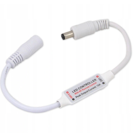 Stmívač LED pásků. rádiový ovladač s dálkovým ovládáním MINI RF DC 6A