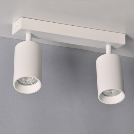 Páskové svítidlo Stropní a nástěnné LED svítidlo 2 x GU10 MARIBEL White GOLDLUX (Polux)