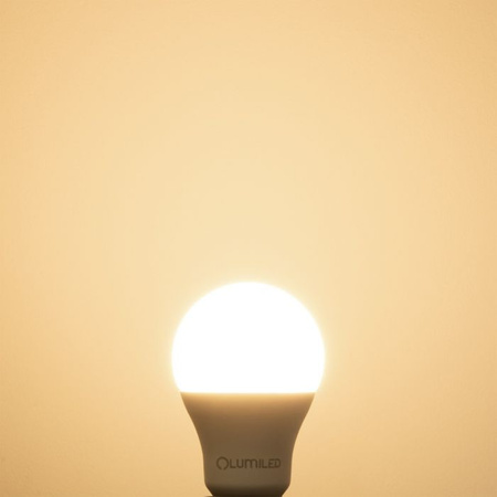 6x Žárovka LED A60, E27 10W = 75W 1055lm 4000K Neutrální bílá 260° LUMILED