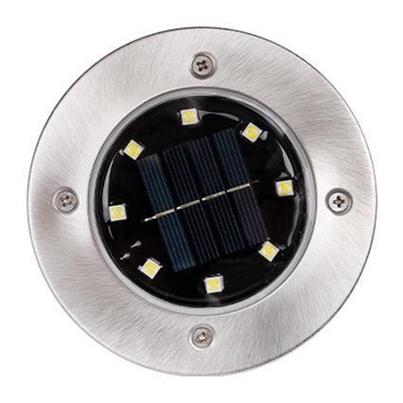 4x zahradní lampa 8x LED 0.8W SOLÁRNÍ ZEMNÍ IP54