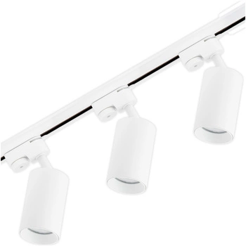 Osvětlovací lišta 1m + 3x reflektor lištový, GU10 Bílá SAGI LUMILED