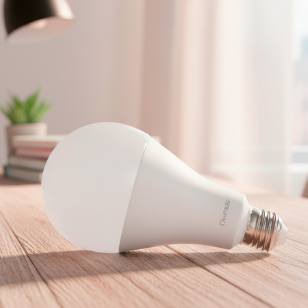 LED žárovka E27 A60 24W = 200W 3452lm 6500K Cold 260° LUMILED