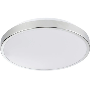 PLAFON LED stropní svítidlo bílá/nikl 30cm 15W 4000K KERN GOLDLUX (Polux)