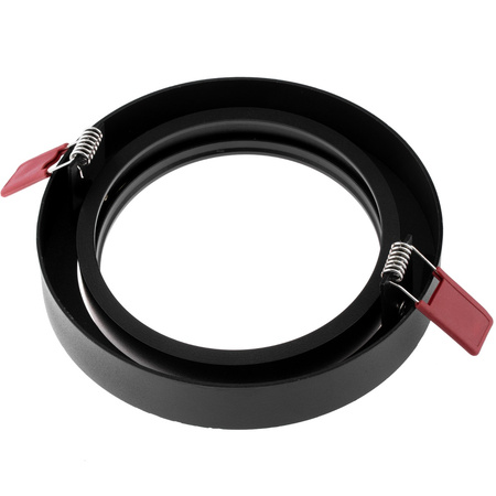 Podhledové svítidlo GU10, AR111 Nastavitelná Kulatá Černá 14cm CARPI LUMILED