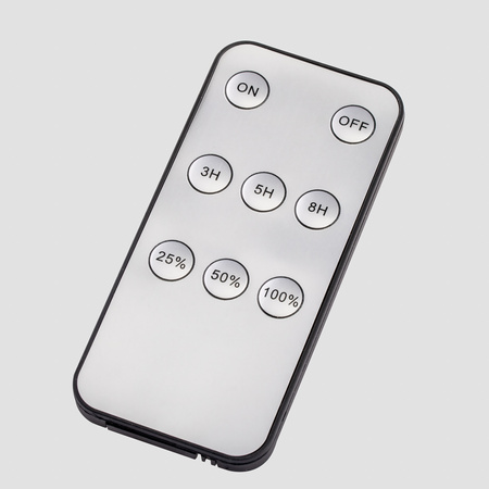 Solární LED venkovní lampa, 4000K IP44 + Dálkový ovladač HELIA LUMILED