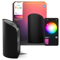 LED stolní lampa pro nástěnné osvětlení 1035lm IP20 Bílá a barevná Ambiance RGB + TW Black Smart SMART Zigbee Bluetooth Vnitřní stolní lampa Hrací nástěnná podložka Philips HUE