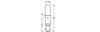 LED žárovka T18 Tubular B15d 8W = 75W 1055lm 2700K teplá bílá 320° Dimmable SPECIAL Osram