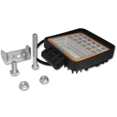 Pracovní lampa 126W LED halogenový světlomet 42 diod 10-60V DC Ukazatel směru IP67