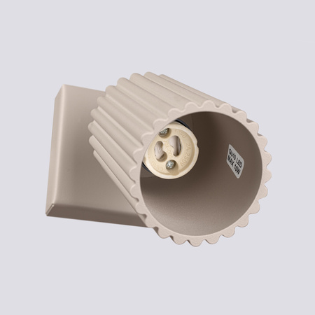 Nástěnné svítidlo GU10 Aluminum Taupe Carbon Deep Space SL.1761 Sollux