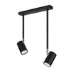 NORANO 2xGU10 Reflektorové halogenové svítidlo Movable Black SOLLUX