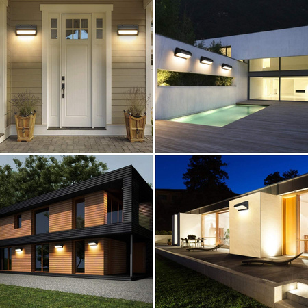 Zahradní lampa Elevation Wall lamp E27 DRACO Black