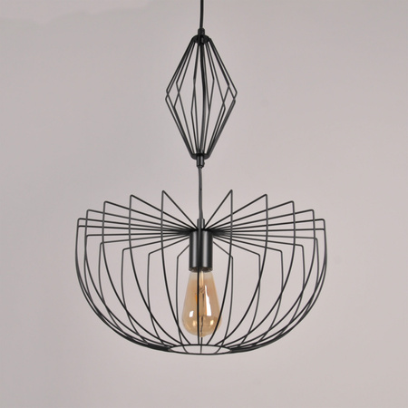 Závěsné stropní svítidlo E27 Black Jasmina Sanico Goldlux