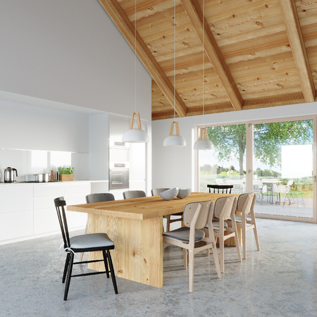 Závěsné stropní svítidlo CASCO E27 Skandinávská bílá a dřevěná SOLLUX