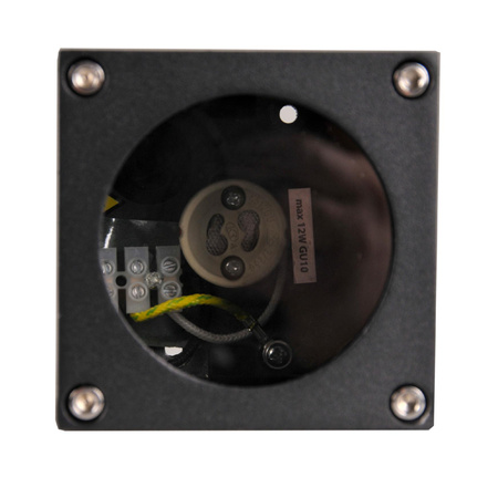 GU10 Black IP54 Morris Sanico Goldlux Venkovní bodové stropní svítidlo