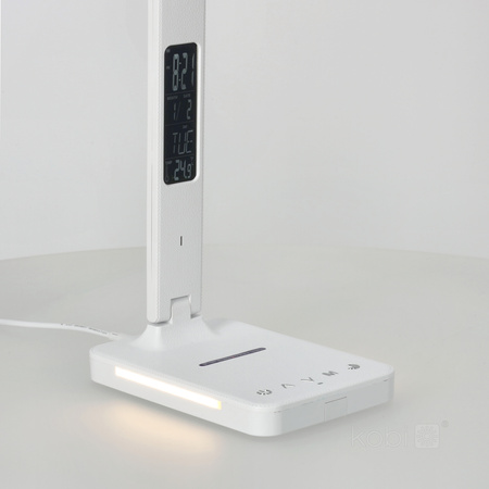 Stolní lampa LED 7W 460lm CCT 120° bílá Noblite Kobi