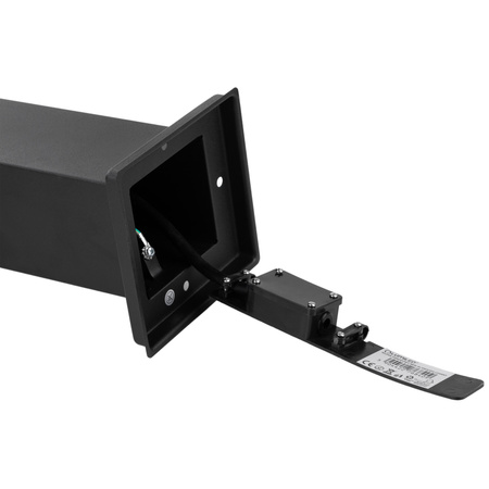 Venkovní zahradní lampa E27, LED sloupek 2x se zásuvkou 230V 40cm IBERI LUMILED