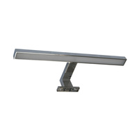 LED nástěnné svítidlo do koupelny 5W 520lm 4000K neutrální 120° chrom IP44 MILOS Sanico Goldlux