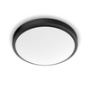 Plafond LED lampa pro povrchovou montáž DORIS 17W 2700K IP44 31cm černá PHILIPS