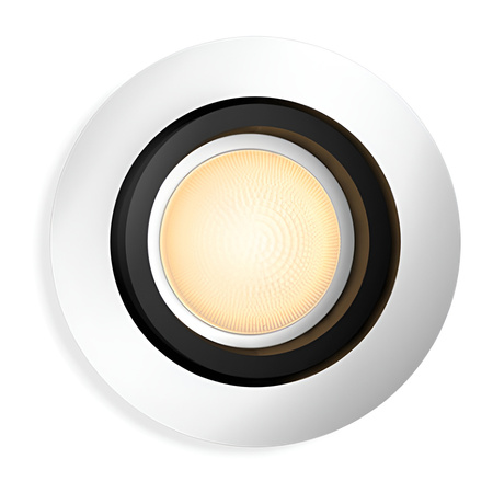 LED Milliskin zapuštěná pod omítku 4,2W CCT kulatá pohyblivá PHILIPS HUE Bluetooth