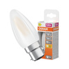 LED žárovka B35 Candle B22d 5,5W = 60W 806lm 2700K Warm 300° Retrofit Filament CLASSIC Osram