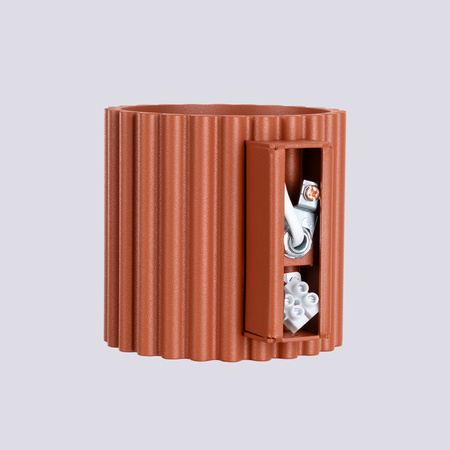 Nástěnné svítidlo Nástěnné svítidlo G9 hliník okrově červená Aura Deep Space SL.1801 Sollux