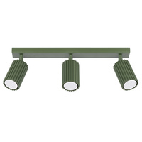 Bodové reflektorové stropní svítidlo Tuba 3x GU10 Olive Carbon Deep Space SL.1619 Sollux