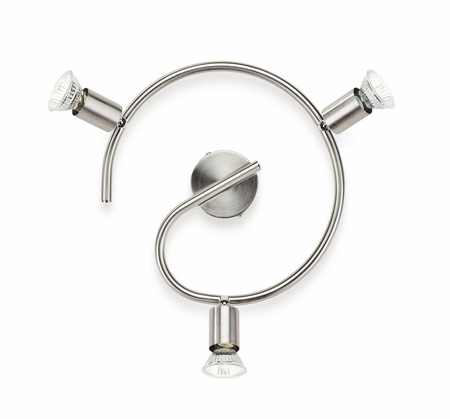 Stropní svítidlo LIMBALI 3x GU10 Nástěnné svítidlo Reflektor pohyblivý Satin PHILIPS