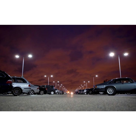 LED pouliční lampa QR 50W IP65 5000K 5000lm šedá