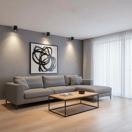 Kulaté přisazené stropní svítidlo JUPITER 13 C GOLDLUX (Polux) DOWNLIGHT E27