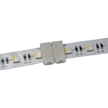 Konektor pro LED pásky RGBW 5pin 12mm White Sanico Goldlux